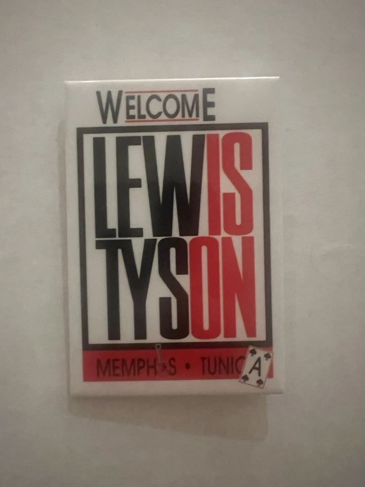 Mike Tyson Boxing Buttons - Pin Collection (Lewis, Holyfield, Williams) 5 Total - Image 2 of 4