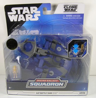 Star Wars Micro Galaxy Squadron AAT Battle Tank Series 8 #0176 Chase 1/5000