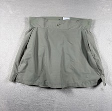 Nike Golf Skort Dri FIT Tennis Tour Performance Skort Skirt Women s M Gray 3F