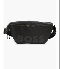 Hugo Boss Bumbag Pixel Recycled Belt Bag Black New Tags Logo Boss