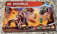 Lego Ninjago Dragon Rising Heatwave Transforming Lava Dragon 71793 Free Shipping