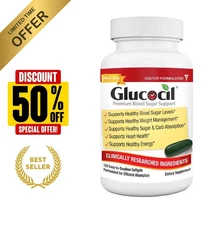 Glucocil 30-Day Supply 120CT – Premium Blood Sugar Support 2+ Million Sold