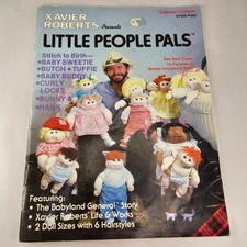 Xavier Roberts Little People Pals Collector's Edition 7546 Plaid Craft Book
