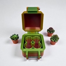 Compact Vial Storage Case: 3D Printed Travel Organizer for 3ml Vials