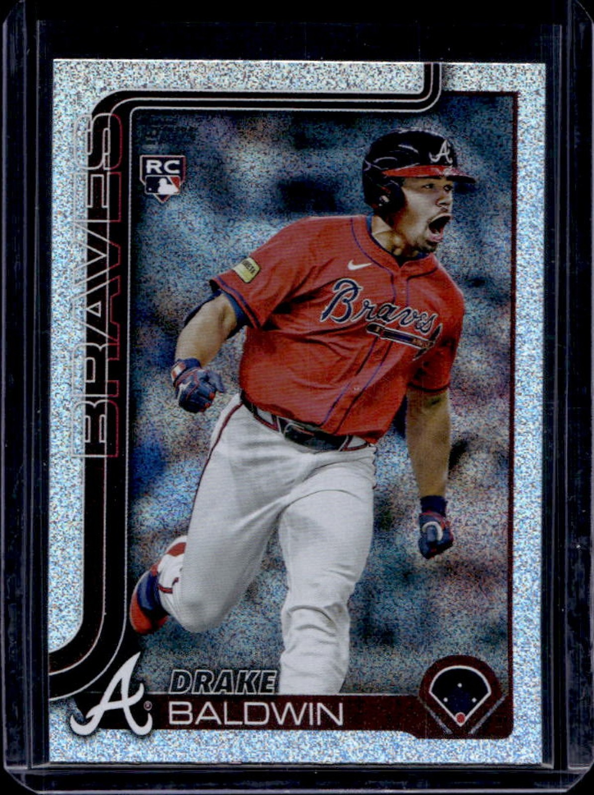 2025 Topps Update Drake Baldwin RC HTA Sandglitter Rookie #US87 Braves