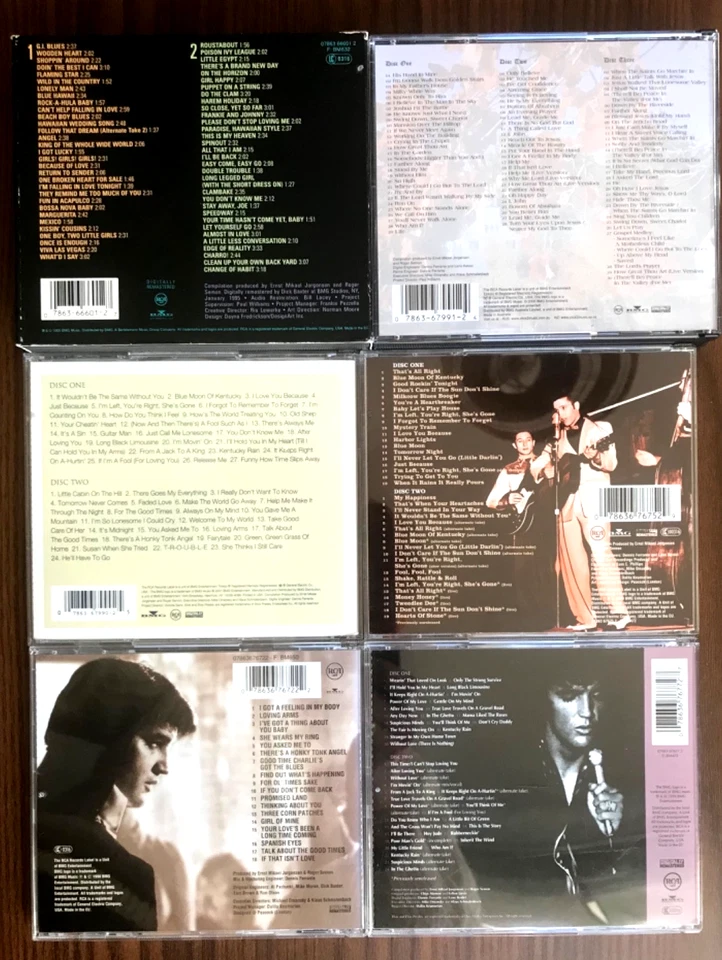 Elvis Presley cd sets Complete Gospel Memphis 1969 Sunrise Stax Movies Country - Bild 2 von 4