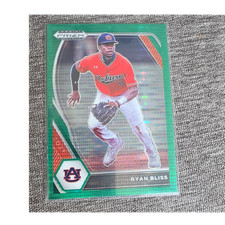 Panini 2021 Prizm Draft Picks Ryan Bliss #PDP42 Auburn Tigers Baseball