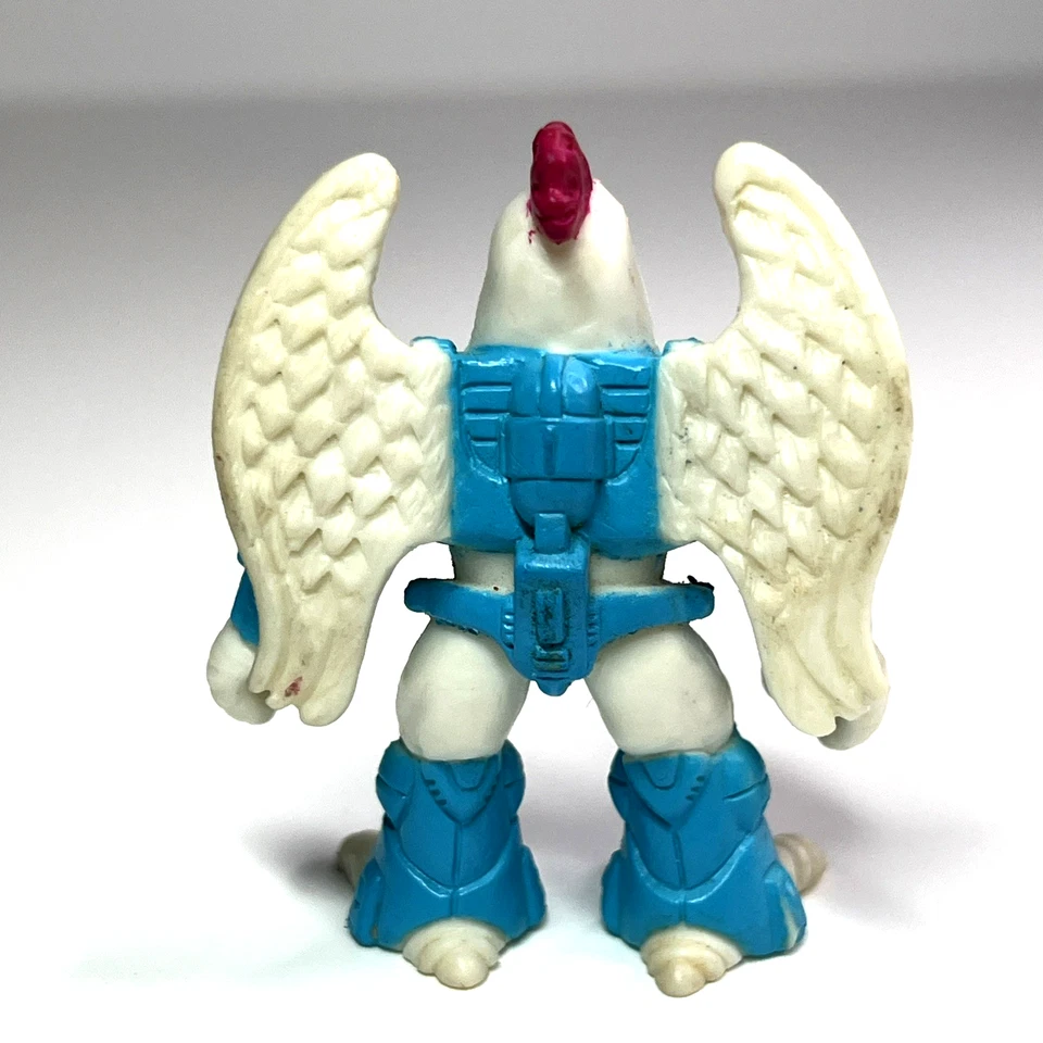 1987 Takara Hasbro Battle Beasts Rowdy Rooster #63 WITH WORKING WOOD RUB! - Image 4 of 4