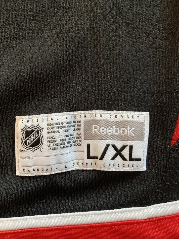Camiseta deportiva de hockey Jason Spezza Ottawa Senators Reebok juvenil talla L/XL Sens Foto 4 de 4