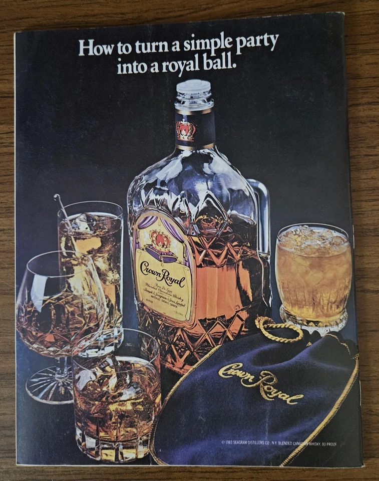 Revista NBA Hoop de febrero de 1987 - Cubierta de Akeem Olajuwon Houston Rockets Foto 2 de 4