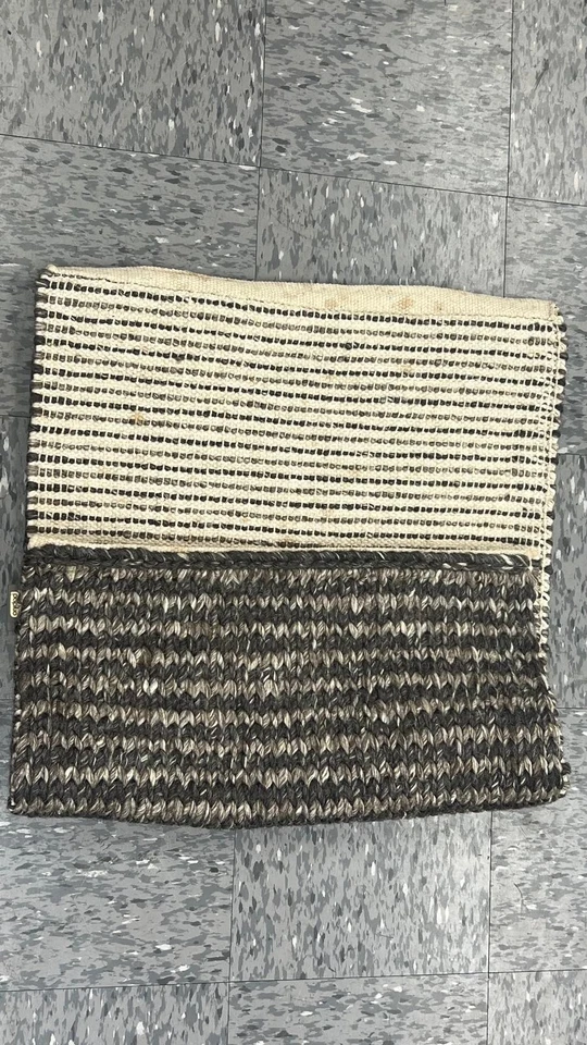 Surya Modern Cable Viscose And Wool 2' x 3' Area Rugs - Image 3 of 3