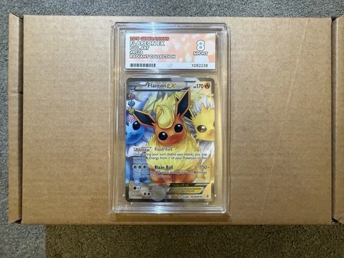 Flareon EX RC28/RC32 Generations Ultra Rare Full Art Ace 8 Near Mint