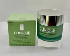 CLINIQUE Redness solutions cream~All skin types~1.7 OZ/50 ml~READ DESCRIPTION