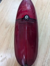 Vintage Hella K13176 Tail Light Lens Red Made In Germany Vw Porsche Mercedes