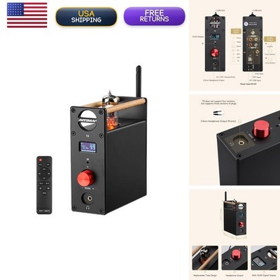 AIYIMA T8 6N3 Digital Tube Preamplifier Bluetooth 5.0 Headphone Pre-amp B2D2518A