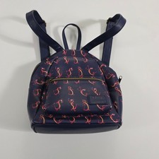 Mini Mochila Loungefly Disney Mulan Mushu Bolso Estampado Dragón Azul Marino