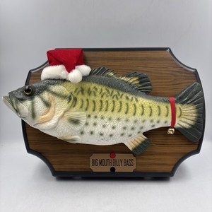 Gadget électronique Rétro Fonctionnel Big Mouth Billy Bass - Poisson Chantant Vintage Gemmy 1999 - Occasion Fonctionnel Bully Xbox 360