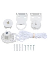 Seamless Curtain Solution with DIY Bead Chain Kit for Window Curtains 38mm Size