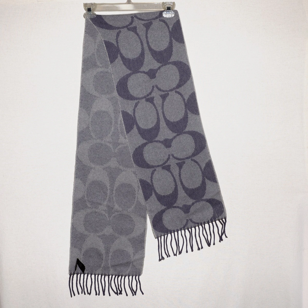 Coach Multicolor Patterned Scarf no issues 30 inches NWT COACH Legacy Stripe Long Muffler Winter Scarf Wrap +  main image 2