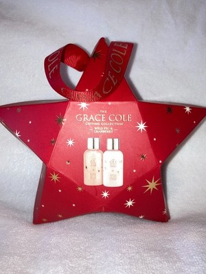 Grace Cole Gifting Collection Wild Fig and Cranberry Body Wash & Body Cream Set