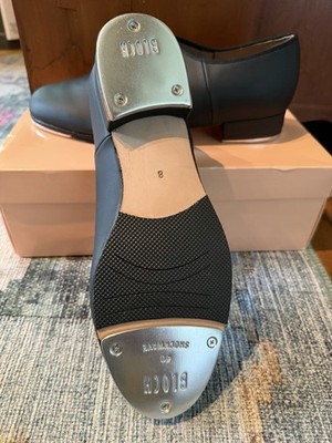 Men's Black Jazz Tap by Bloch Size 8 NEW NIB