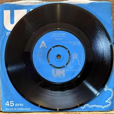 Method - Hold On Tight / Run, Run, Run. 1975 UK 7" Demonstration Record. Glam