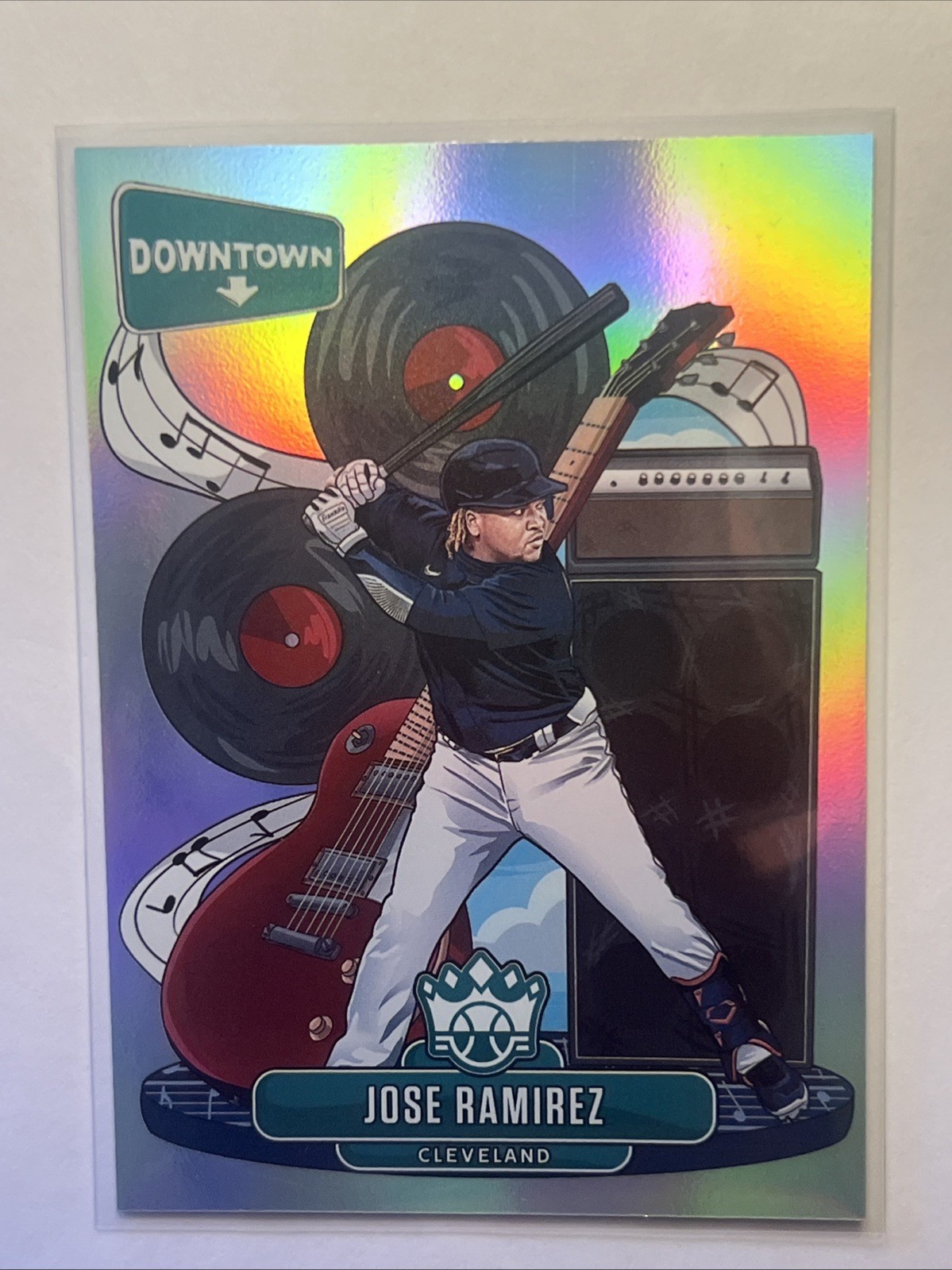 2022 Panini Diamond Kings - Downtown Jose Ramirez #D15 SSP see photos and desc 