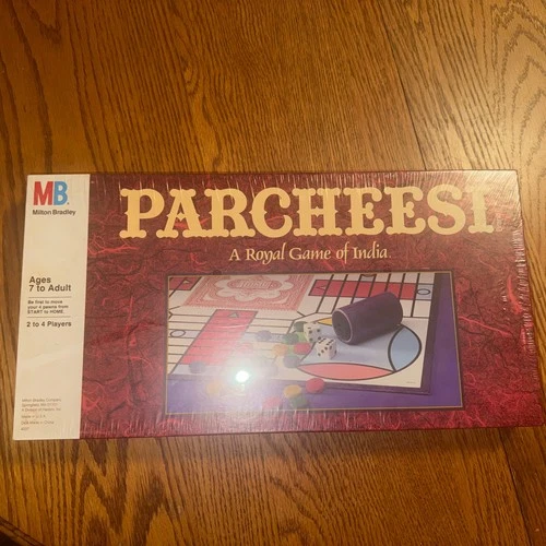 Milton Bradley Parcheesi Board Game 1989 Vintage New Sealed