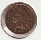 US Rare Old West 1900 Indian Head Penny Coin American Collection Shield Cent USA