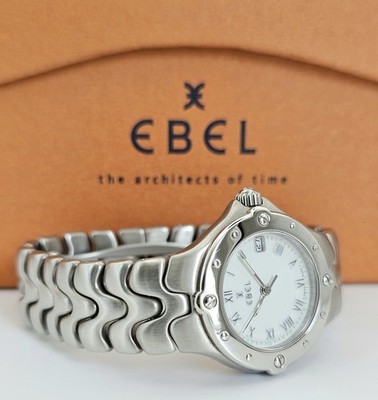 Ebel Sportwave Watch Ref. 92925703 - Steel - Replacement Links - 1997 - Full Set