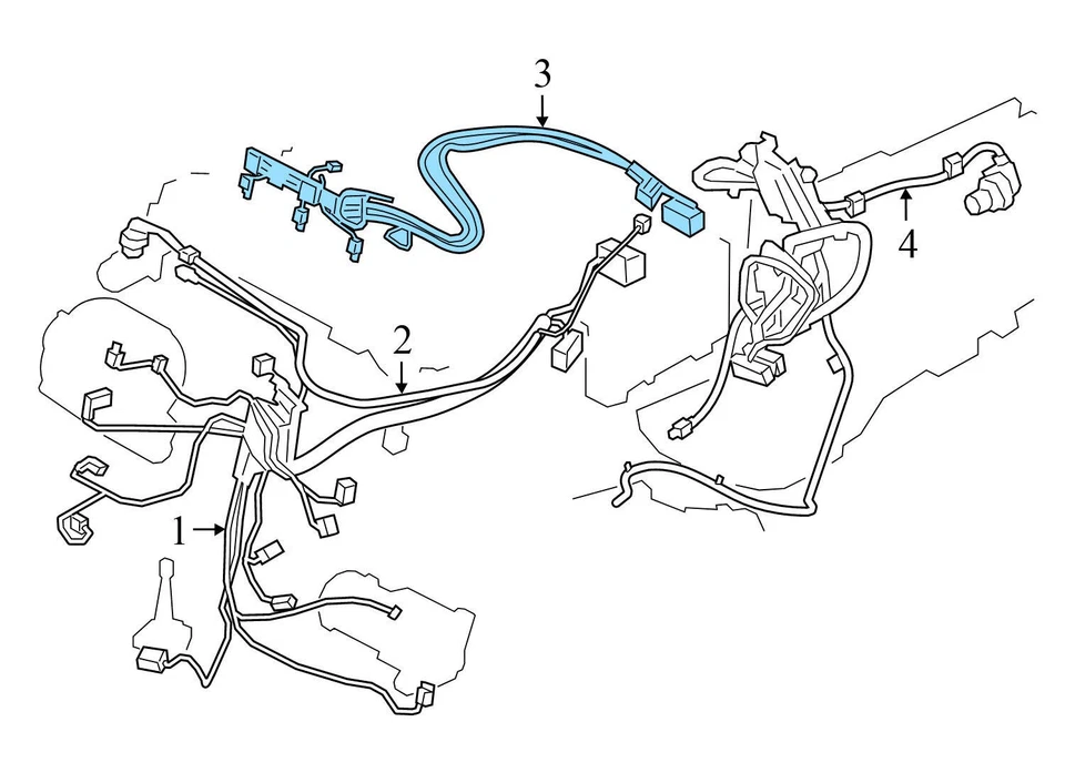 BMW 430I XDRIVE GRAN CUPÉ 2017-2020 - Arnés de cableado de inyector de motor/combustible Foto 3 de 4