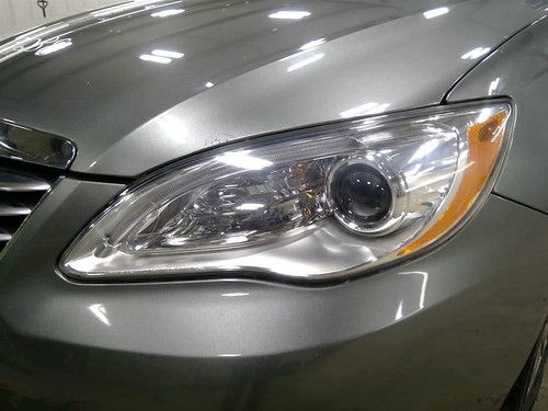 Driver Left Headlight Chrome Bezel Fits 11-14 200 1083015