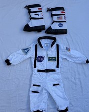NASA Astronaut Costume 18M Brand New Suit Boots Space Commander Outfit