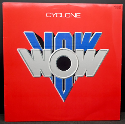 VOW WOW Cyclone 1986 Vinyl LP Japanese Metal UK Import EX/EX Bow Wow