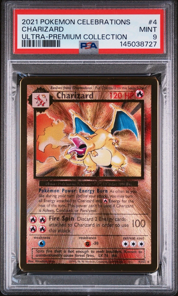 Pokémon TCG Professional Sports Authenticator (PSA) Metal Grade 9