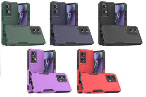 Lot/5 Dual Layer Hybrid Case For Moto G Power 2025/G Stylus/G 5G 2024/G 5G 2025 - Picture 13 of 17
