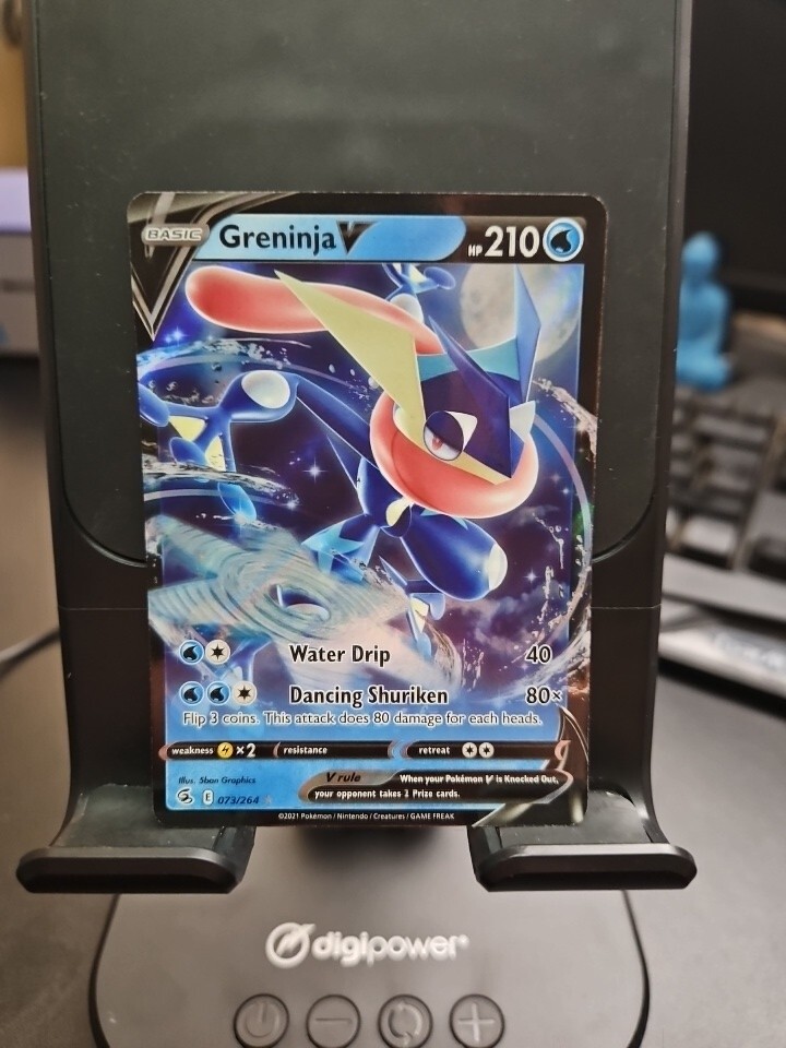 Greninja V 073/264, Fusion Strike, Pokemon, NM Sku364