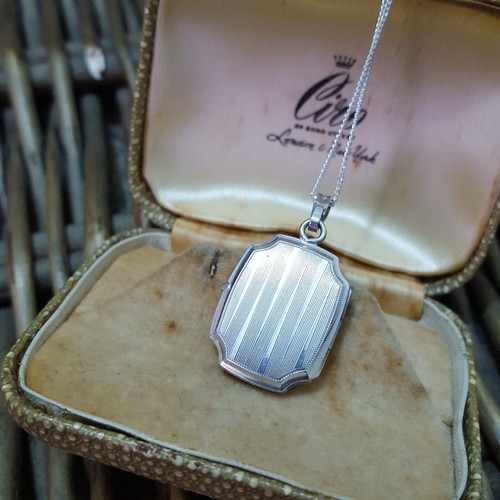 Collar vintage de plata de ley 925, medallón retro, medallón vintage Andreas Daub - Imagen 7 de 9