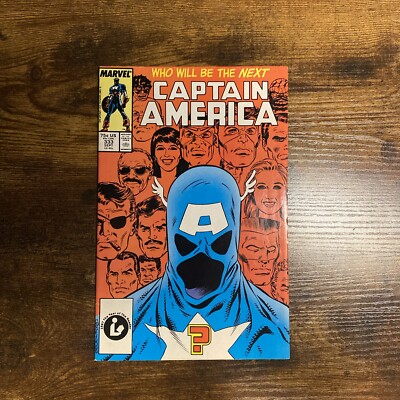 Marvel Comics - Captain America, Vol. 1 #333 (September, 1987) Direct Edition