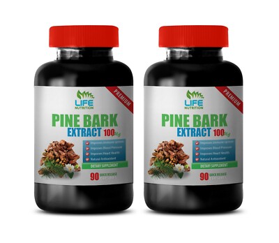 heart health support - PINE BARK EXTRACT - blood sugar control supplements 2 BOT
