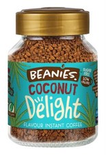 Beanies Coffee Coconut Flavour Instant Coffee - 50g (Pack of 3)