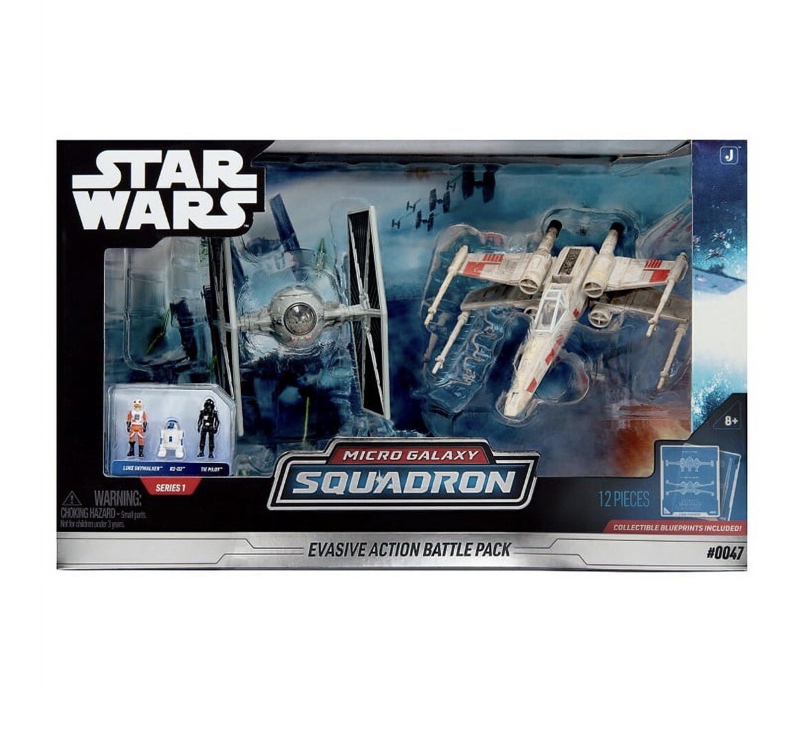 STARWARS マイクロマシーン ヴィンテージ セット STAR WARS Micro Galaxy Squadron X-WING TIE FIGHTER Evasive