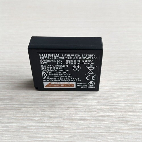 Batería de iones de litio para Fujifilm NP-W126S X-A1 A2 A3 A5 X-E1 E2 E3 X-T1 T2 T3 T10 - Imagen 2 de 5