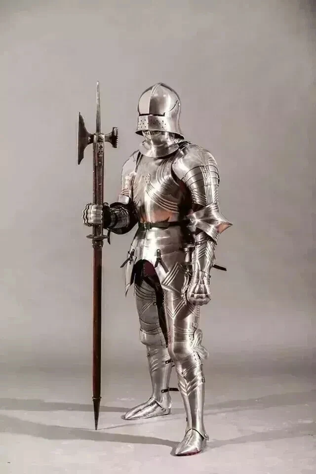 Medieval Gothic Wearable Knight Suit Of Armor Crusader Combat Full Body Armours - Image 4 of 4