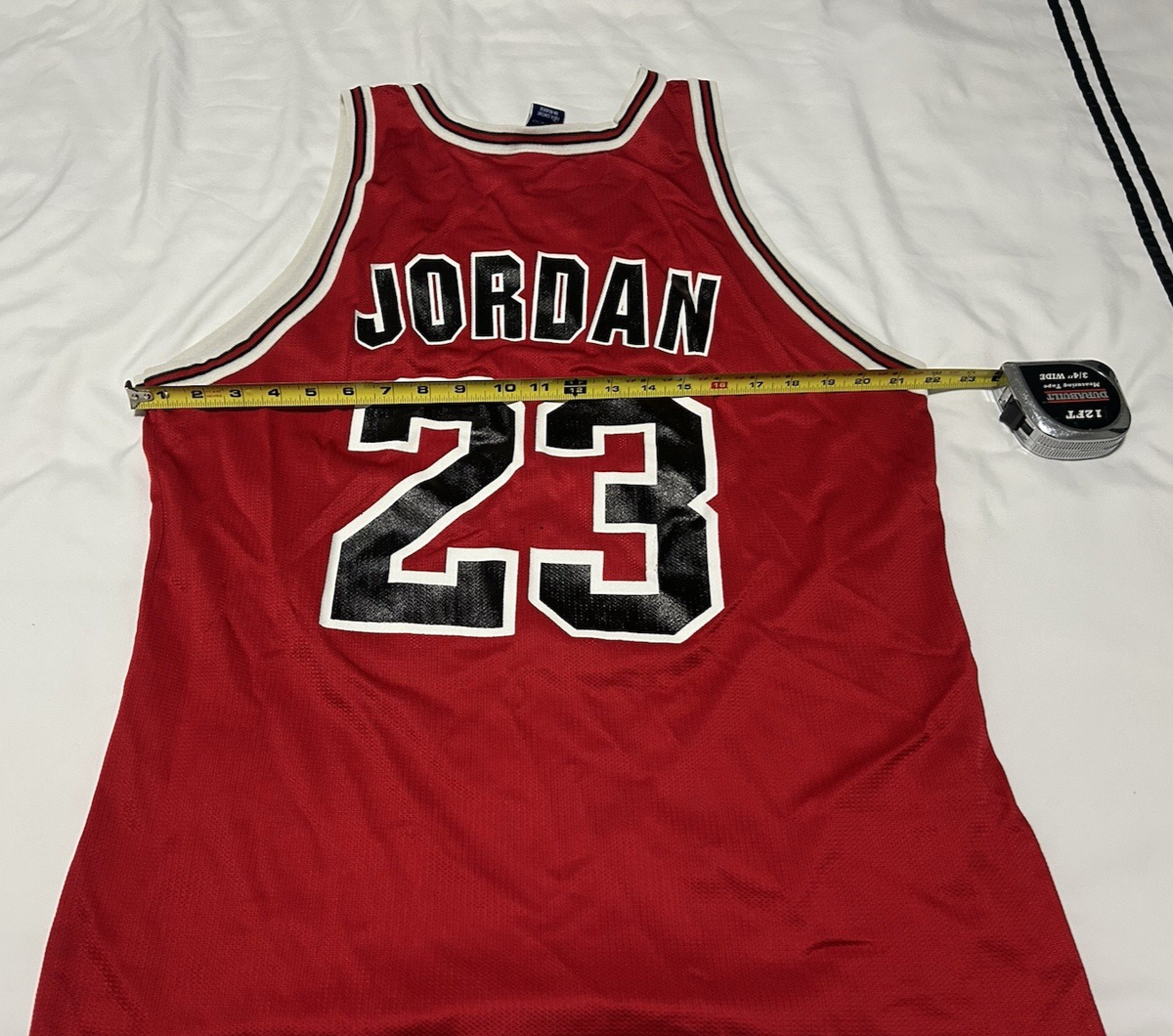 Vtg Champion MICHAEL JORDAN #23 Chicago Bulls Jersey Mens sz