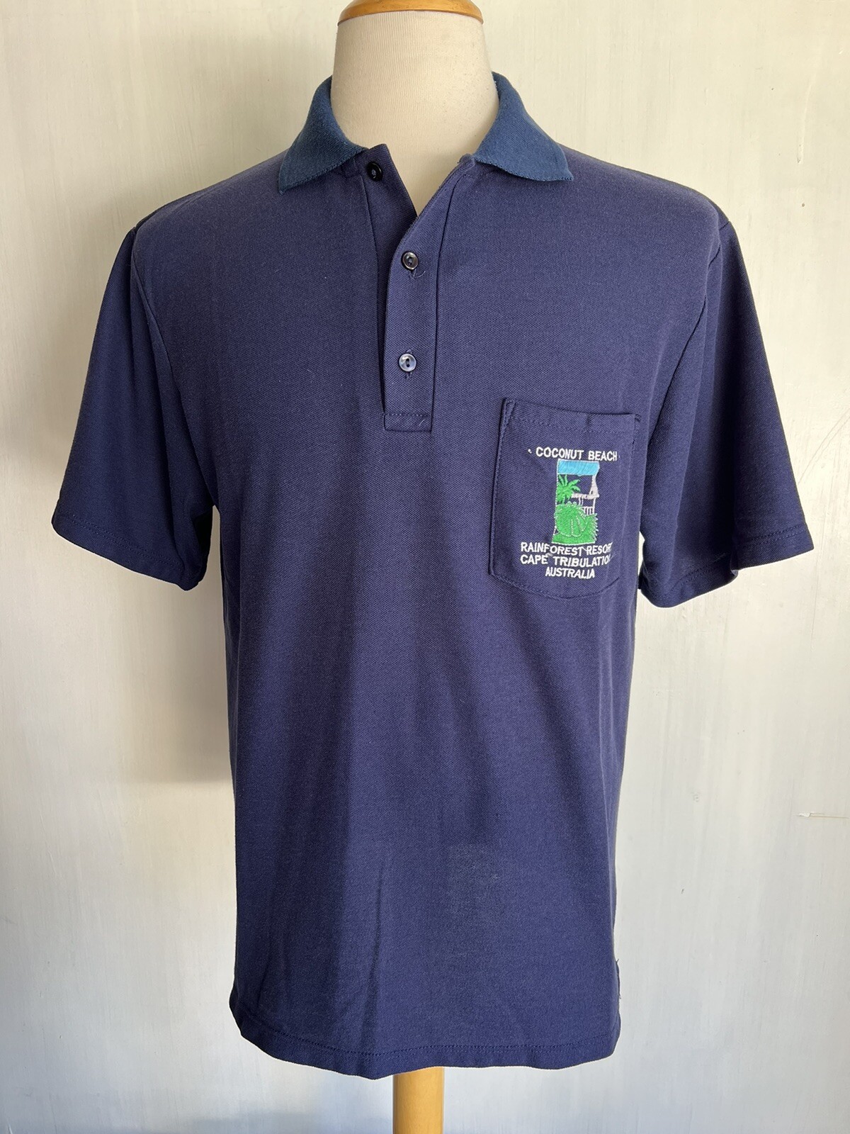 COCONUT BEACH RAINFOREST RESORT AUSTRALIA Vintage Pol… Gem