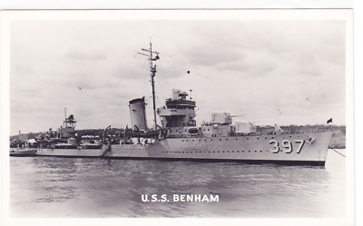 U.S.S. BENHAM - DD-397 DESTROYER | eBay