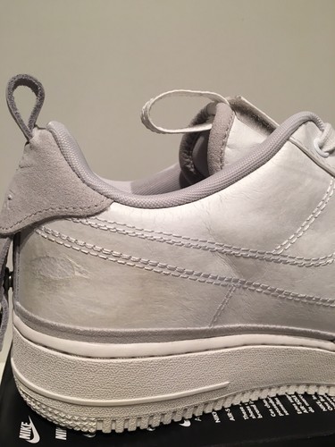 Nike Air Force 1 Low '07 AS QS All Star 90/10 Vast Grey White Sz 10.5 AH6767 001 - Picture 8 of 10