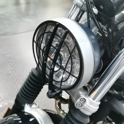 For BMW R NINE T Scrambler Motorcycle Headlight Grille Cover Guard Protector New - Picture 6 of 7