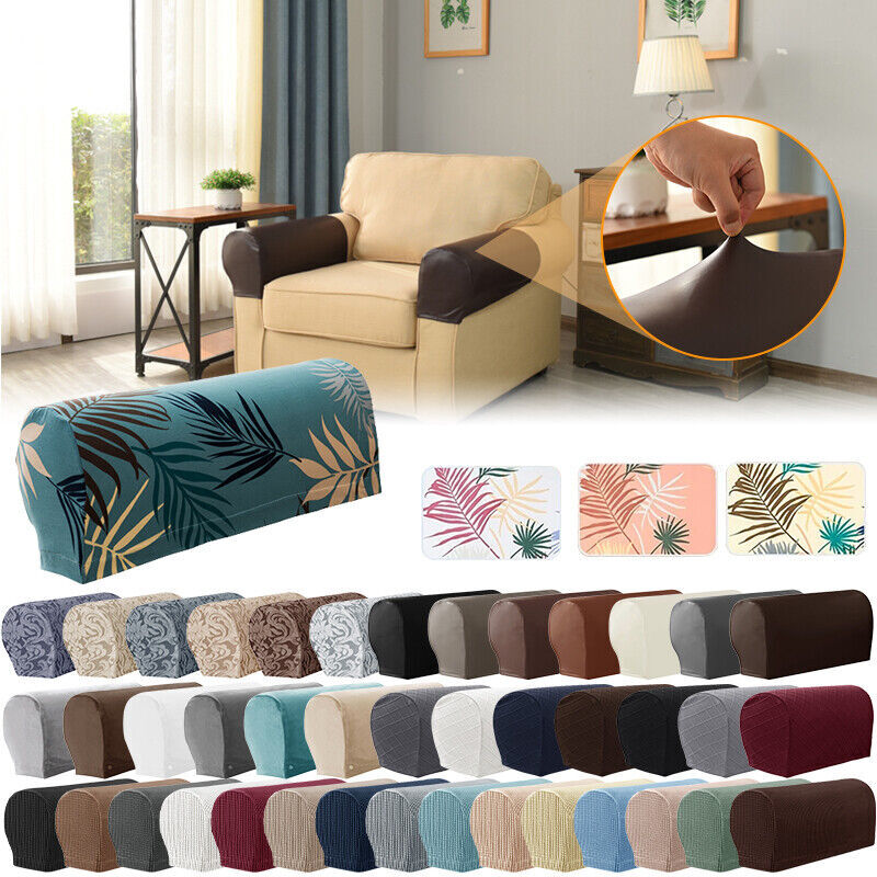 Universal Chair Arm Protector Cover Sofa Couch Armchair Covers